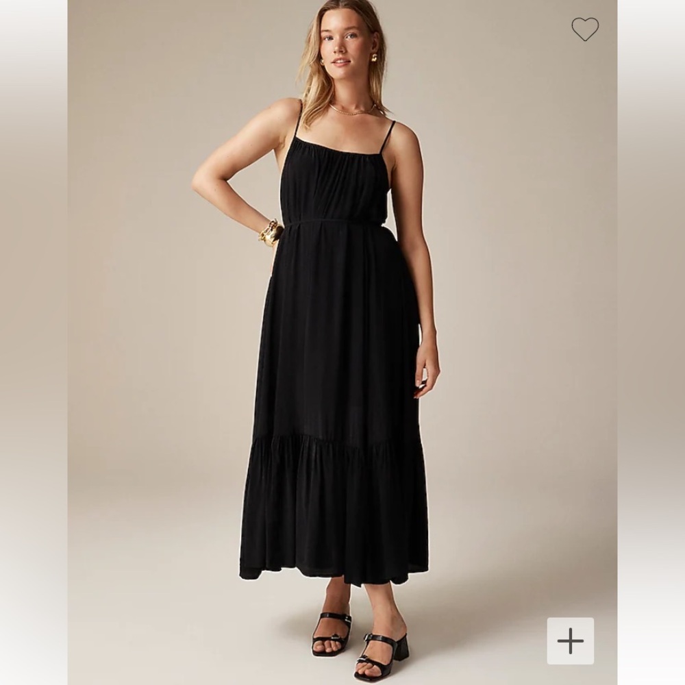 COPY - NWT J. Crew Caspia dress in crepe de chine